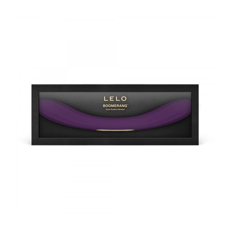LELO BOOMERANG™ | Vibrador para Parejas con Doble Motor Púrpura