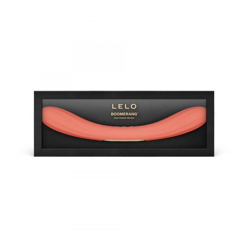 LELO BOOMERANG™ | Vibrador para Parejas con Doble Motor Coral Red