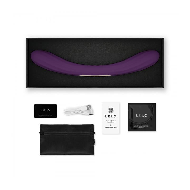 LELO BOOMERANG™ | Vibrador para Parejas con Doble Motor Púrpura