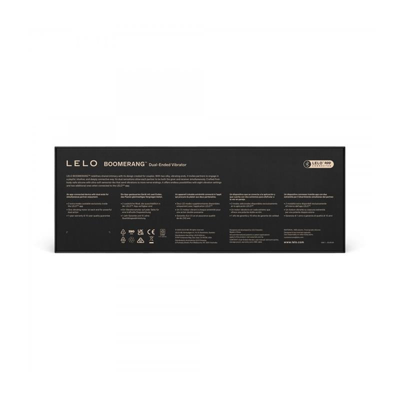 LELO BOOMERANG™ | Vibrador para Parejas con Doble Motor Coral Red
