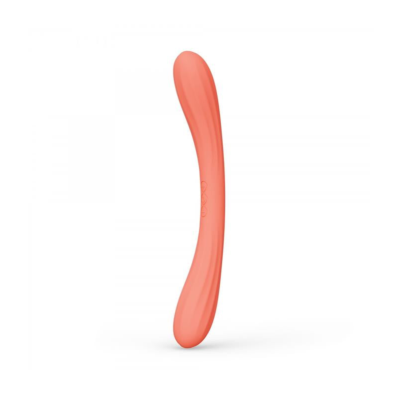 LELO BOOMERANG™ | Vibrador para Parejas con Doble Motor Coral Red
