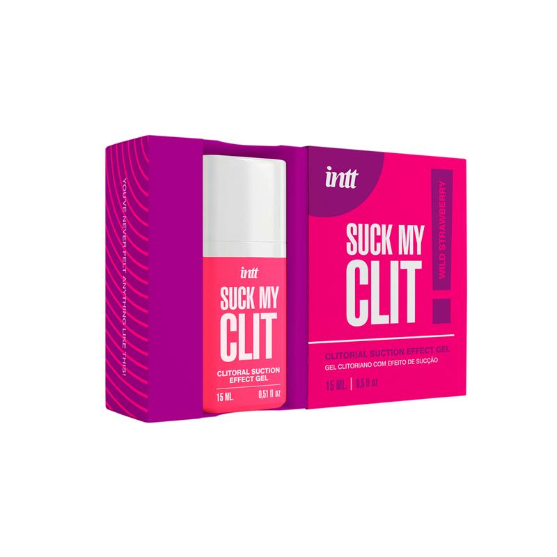 Gel efecto succión clitorial Fresa Silvestre 15 ml