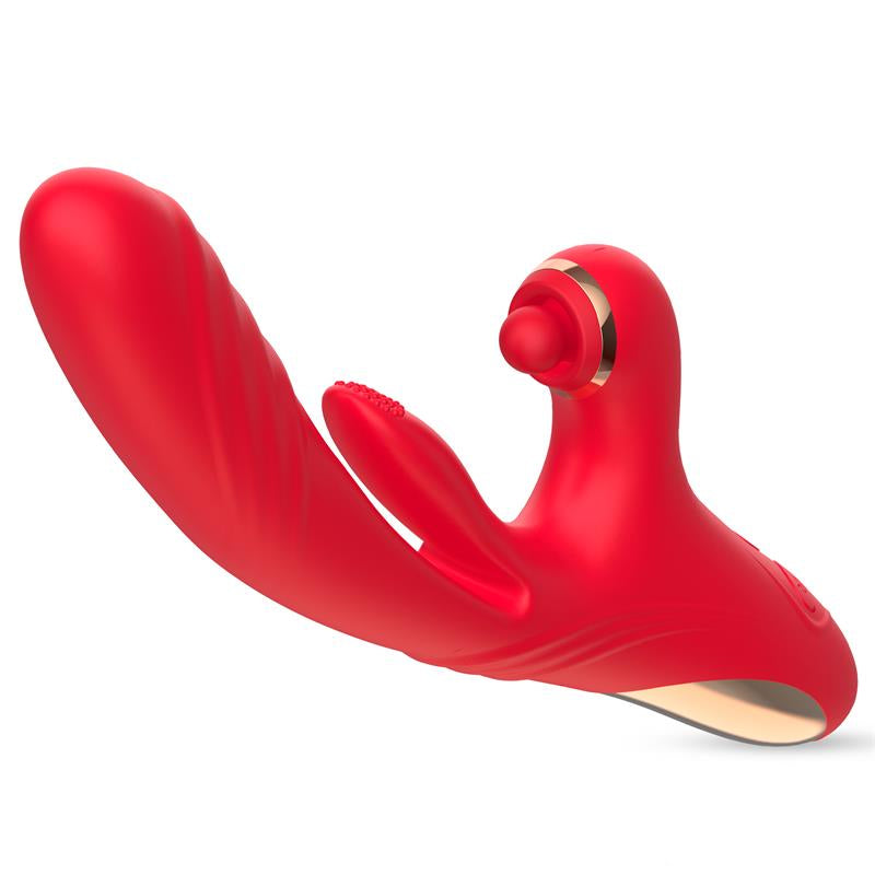 Limbe Vibrador con Lengua Flip Flap Bola Percutora y Up and Down