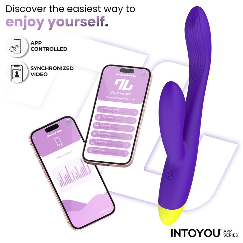 Vibrador Punto G con App ActiveJoy® Púrpura