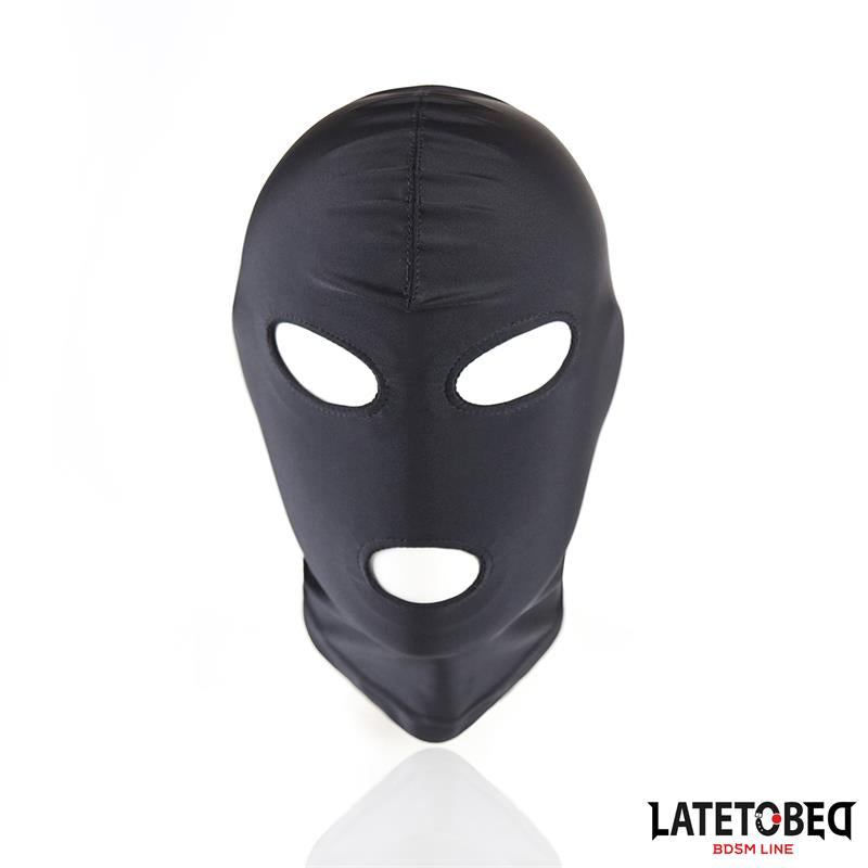 Mascara con Apertura Ojos y Boca Negra