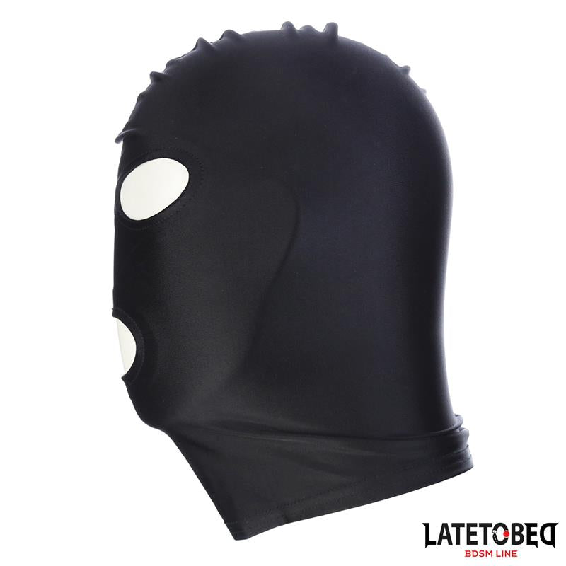 Mascara con Apertura Ojos y Boca Negra