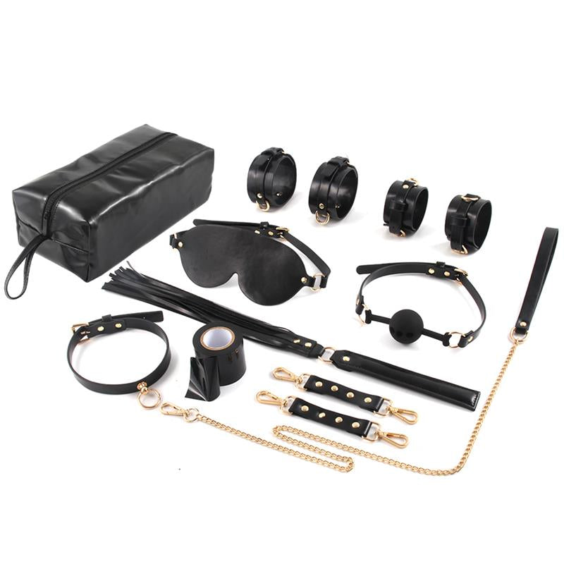 Kit de Bondage 8 Pz con Bolsa de Almacenaje