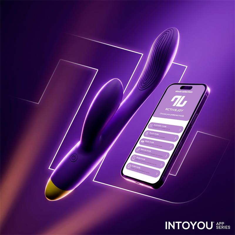 Vibrador Punto G con App ActiveJoy® Púrpura