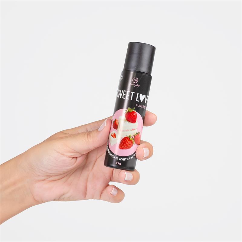 Sweet Love Lubricante Fresa Chocolate Blanco 60 ml
