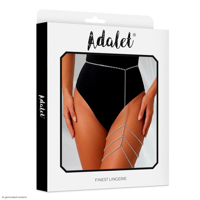 Lydia Liguero Plateado Talla unica