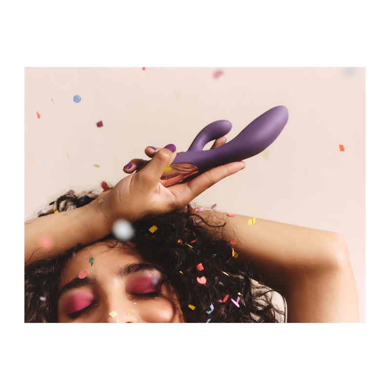 LELO INA™ Thrust Purple Twilight | Vibrador Rabbit con Movimiento Thrusting y App LELO™