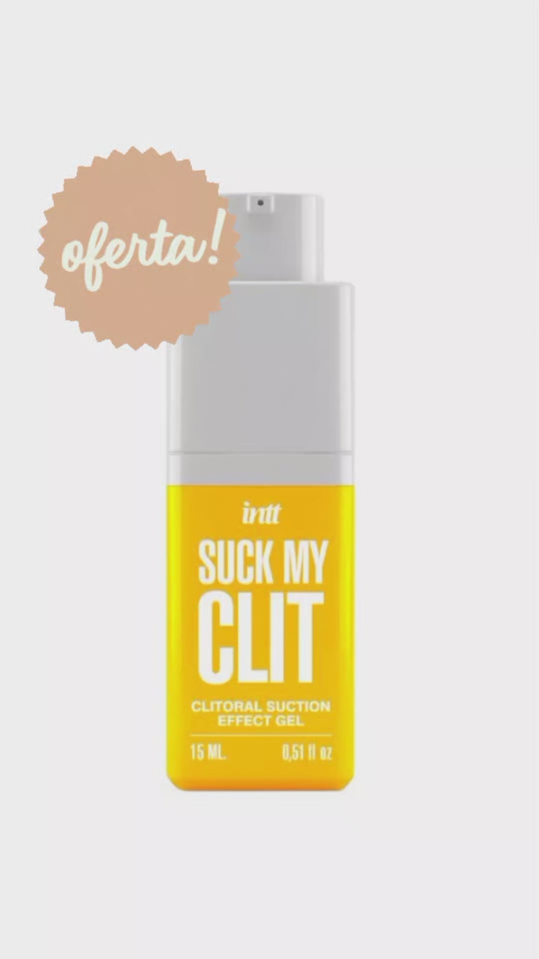 Gel efecto succión clitorial Mango Tropical 15 ml